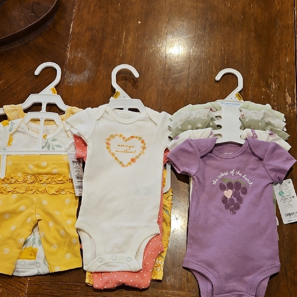 Baby GIRL NEWBORN Bundle NWT